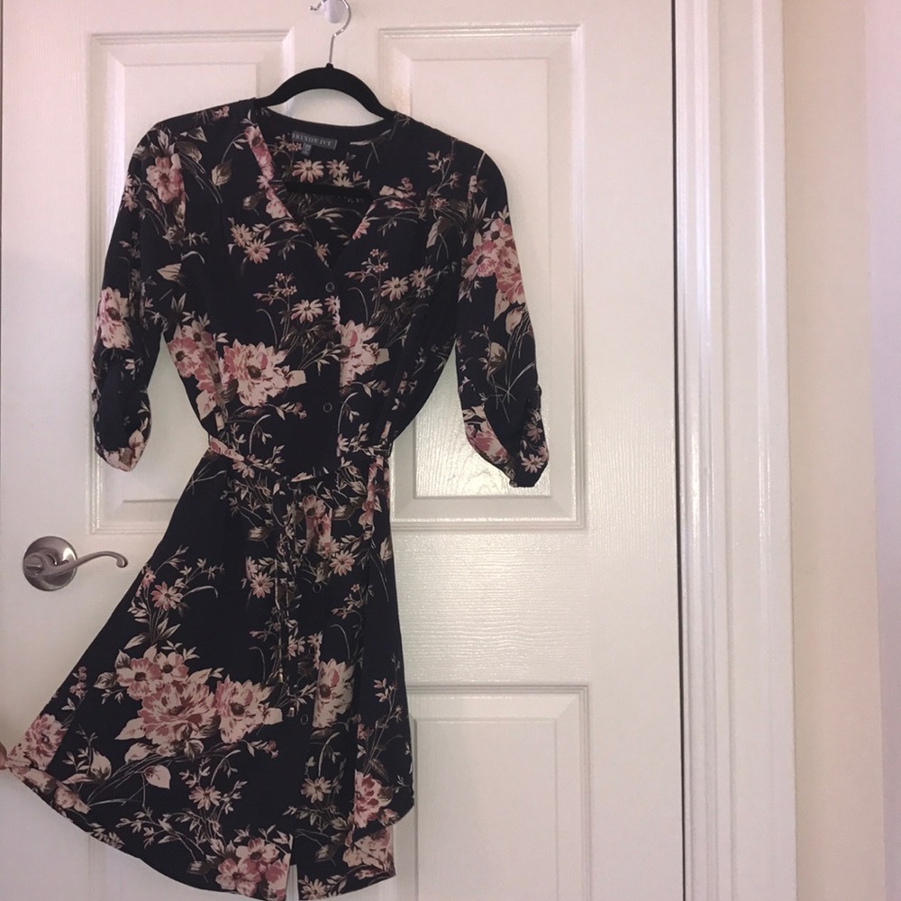 Stitch Fix floral shirt dress. Like new!